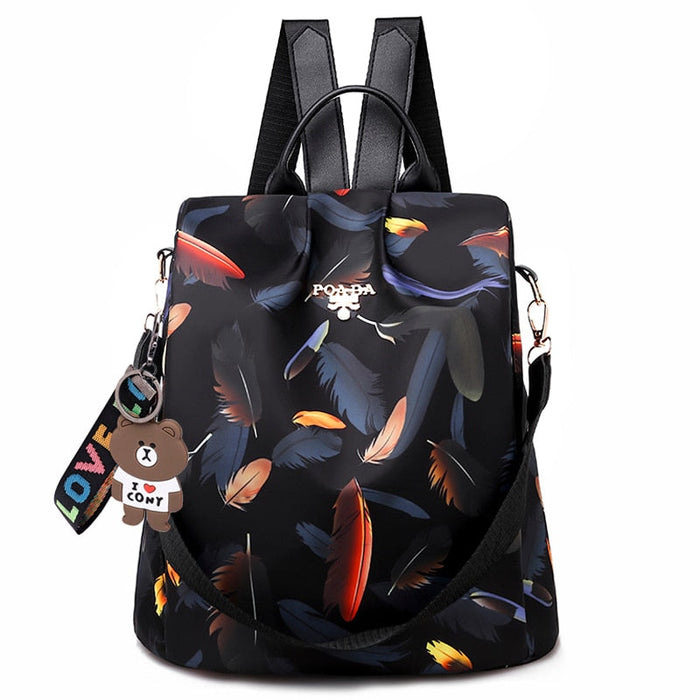 Water-Resistant Anti-Theft Backpack – Hidden Back Access & Multi-Pocket Design 6