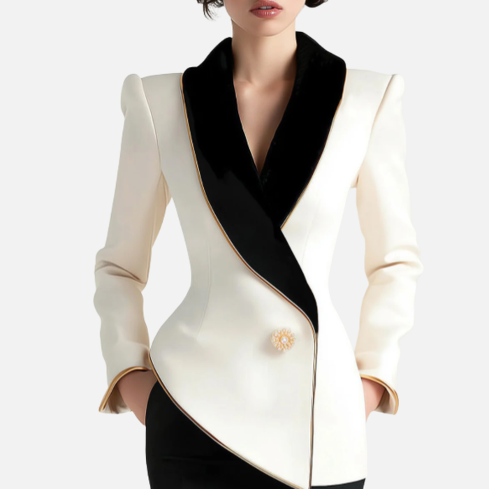 Women's Asymmetric Blazer Jacket