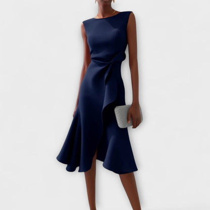 Women's Sleeveless Wrap Midi Dress 1