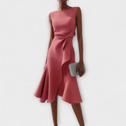 Women's Sleeveless Wrap Midi Dress 2
