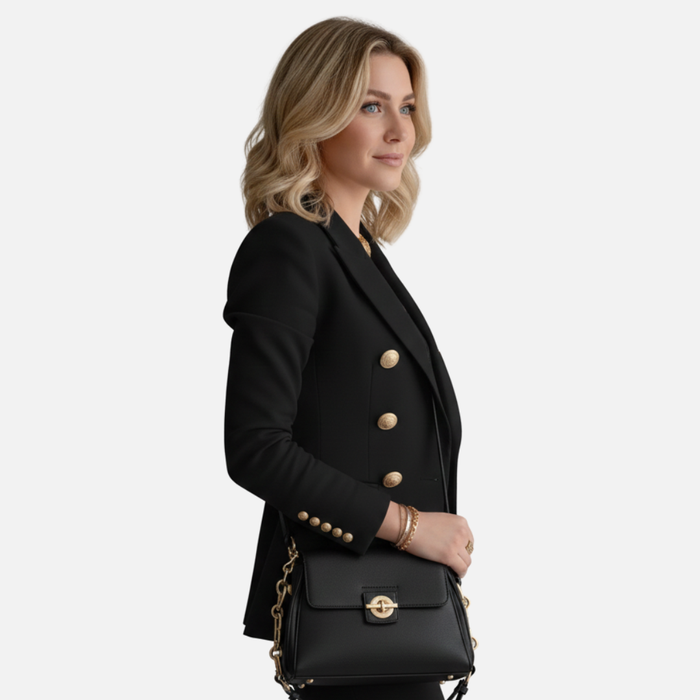 Women's Elegant Double-Breasted Blazer