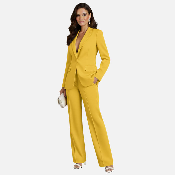 Women’s Elegant Tailored Two-Piece Suit Set