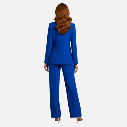 Women’s Elegant Tailored Two-Piece Suit Set