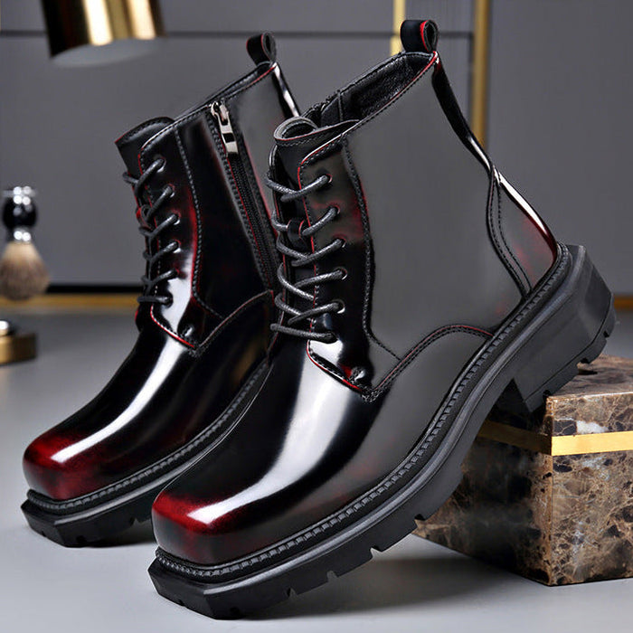 Dorian Leather Ankle Boots 0
