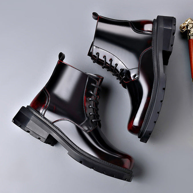 Dorian Leather Ankle Boots 6