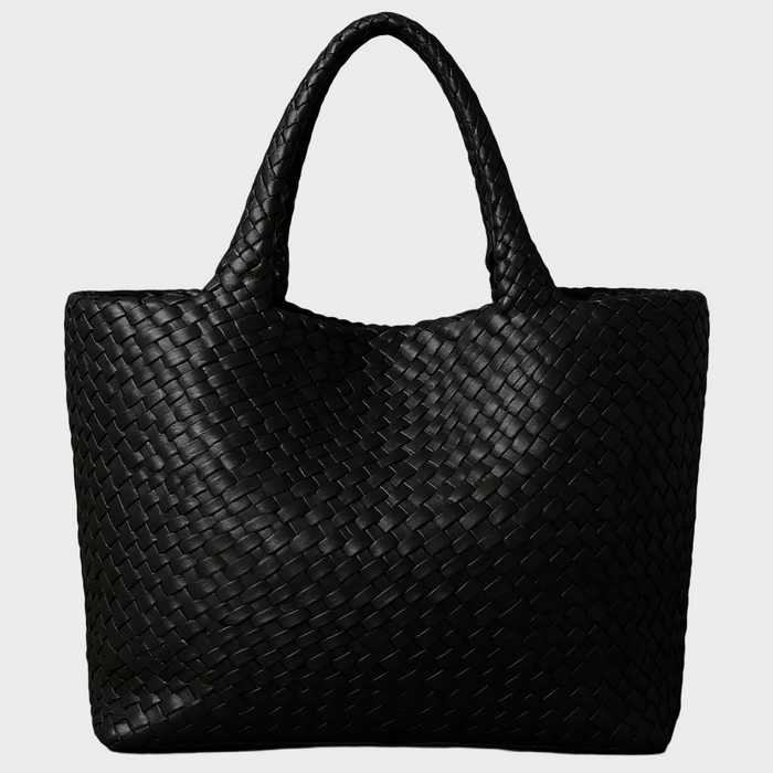 Liora Leather Tote | Handwoven, Durable Microfiber 7