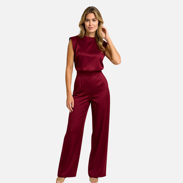 Women's Linen Breathable Jumpsuit One-Piece