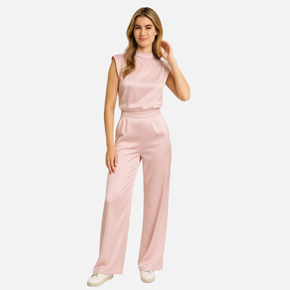 Women's Linen Breathable Jumpsuit One-Piece
