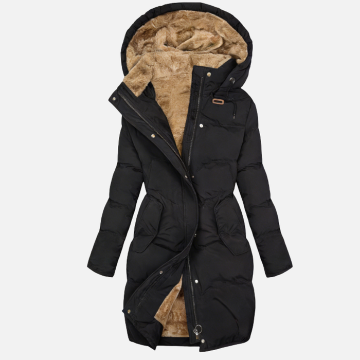 Women’s Long Puffer Parka - Warm Winter Jacket