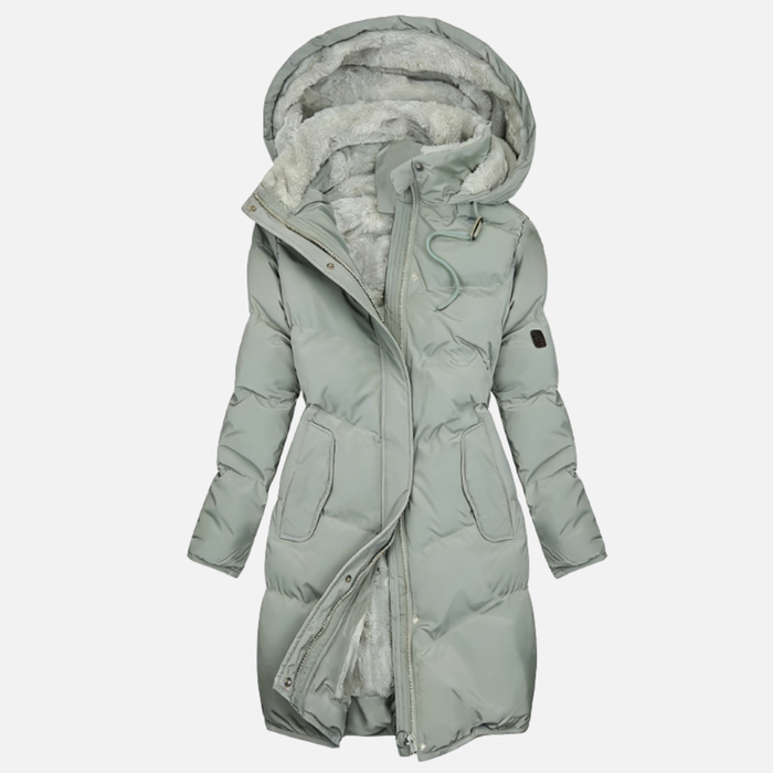 Women’s Long Puffer Parka - Warm Winter Jacket