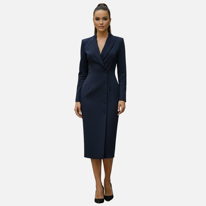 Women's Long Sleeve Suit Dress Blazer