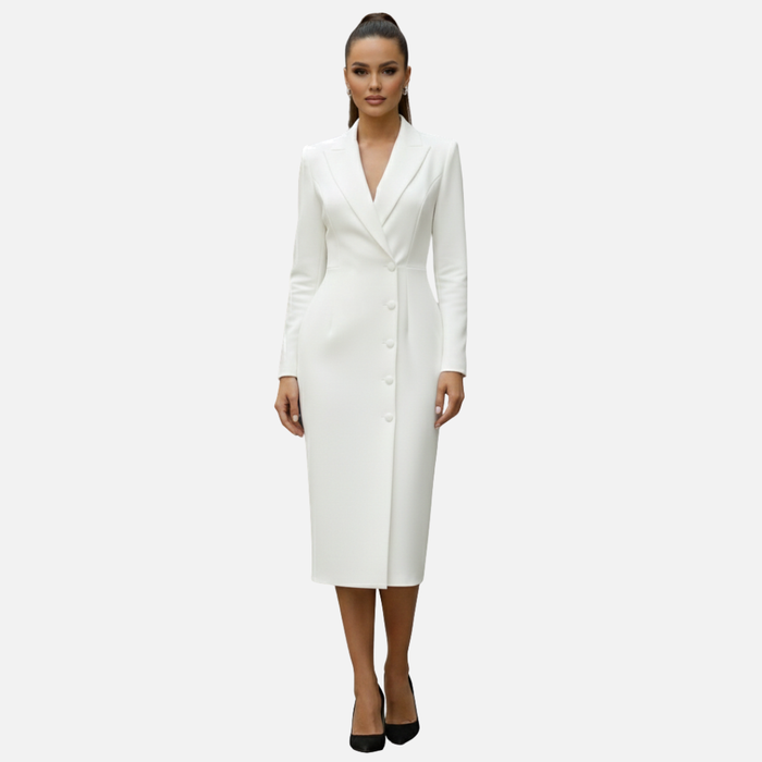 Women's Long Sleeve Suit Dress Blazer