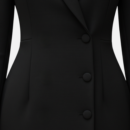 Women's Long Sleeve Suit Dress Blazer