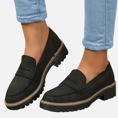 Women's Lug-Sole Penny Loafers