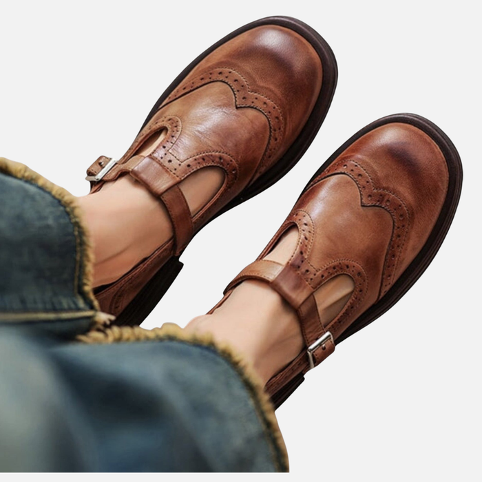 Women's Orthopedic Breathable Mary Jane Flats