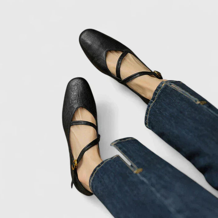 Kora Orthopedic Flats | Adjustable Straps, Cushioned Insole 2
