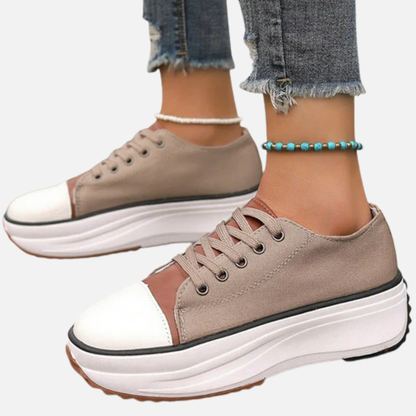 Women's Orthopedic Platform Canvas Sneakers
