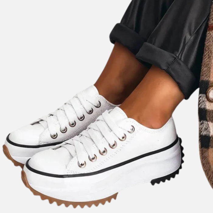 Women's Orthopedic Platform Canvas Sneakers