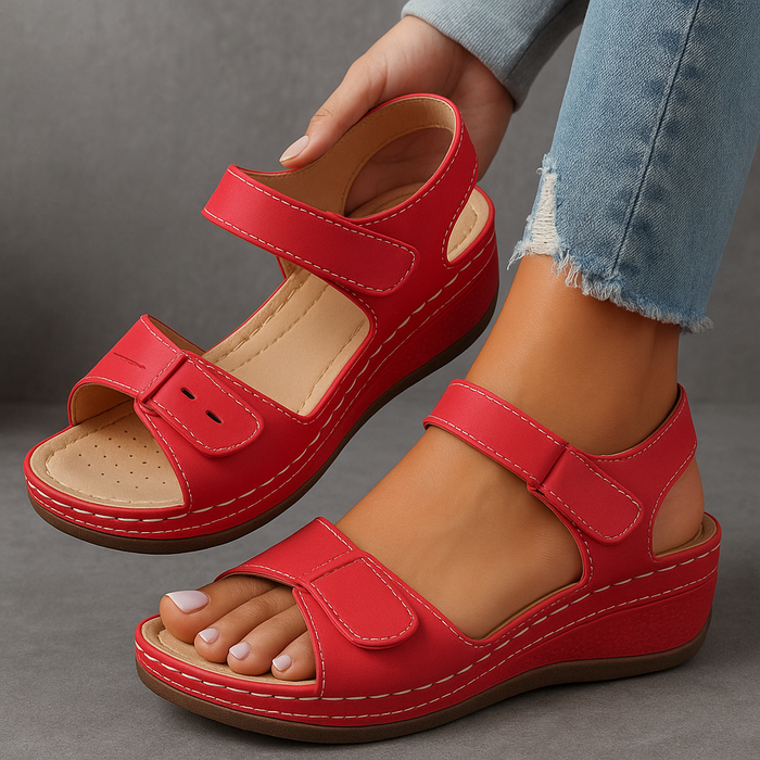 Women's Orthopedic Wedge Sandals - Elegant and Comfortable Sandals Perfect for Summer 6