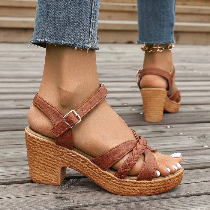 Women's Orthopedic Platform Sandals 4