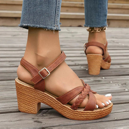 Women's Orthopedic Platform Sandals 4