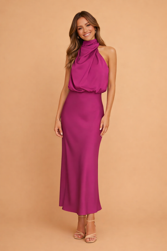MADELYN | Elegant women's midi dress 3