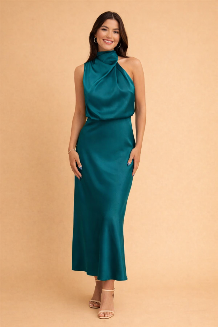 MADELYN | Elegant women's midi dress 4