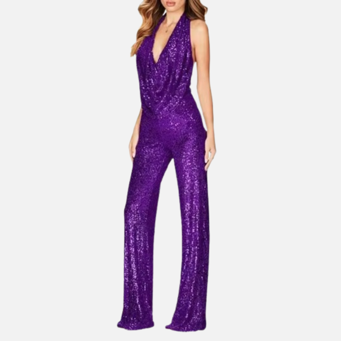 Women’s Sequin Party Jumpsuit