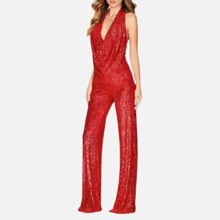 Women’s Sequin Party Jumpsuit