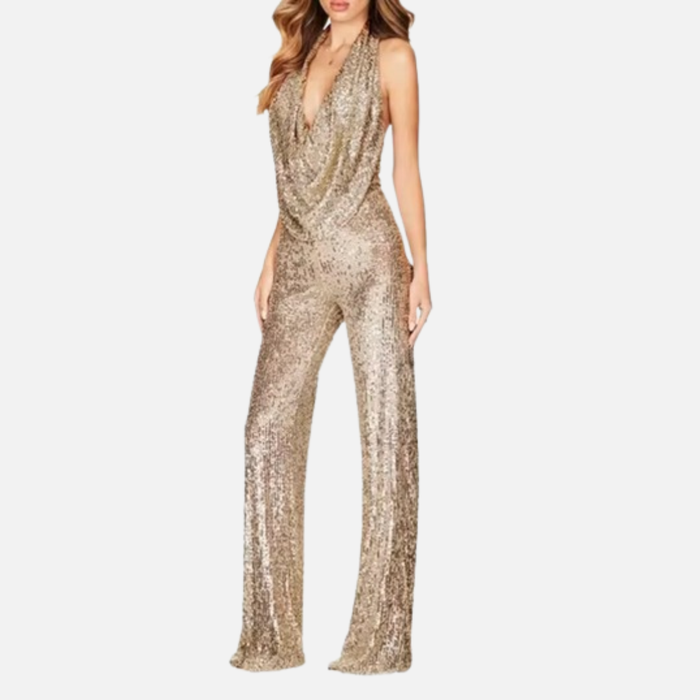 Women’s Sequin Party Jumpsuit