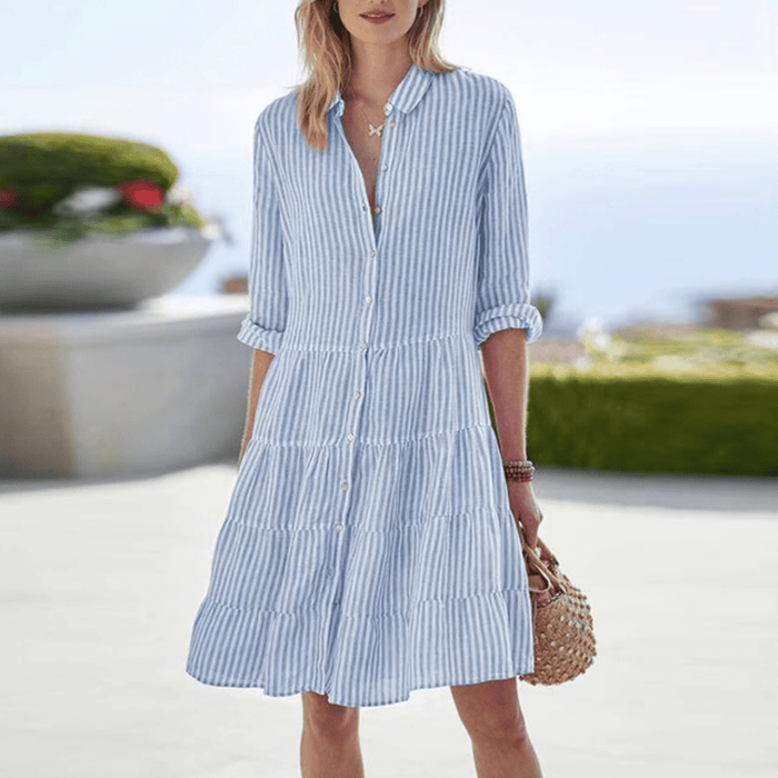 Lolita | Breezy Striped Dress 0