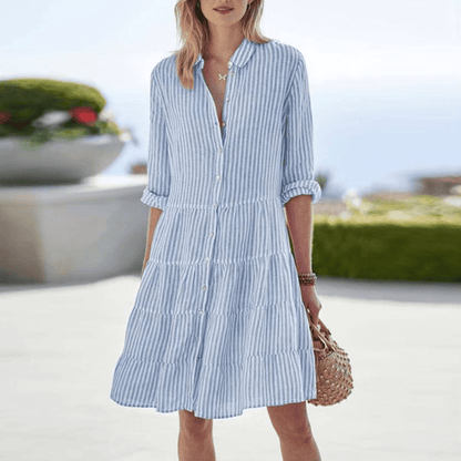 Lolita | Breezy Striped Dress 0