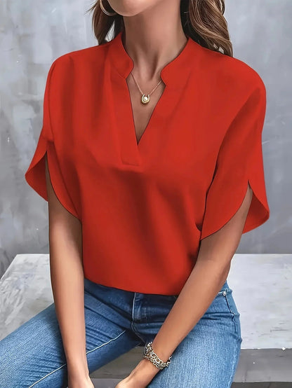 Elegant Women's Long Sleeve Blouse - Stylish Women's Formal Blouses for Trousers 4