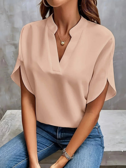 Elegant Women's Long Sleeve Blouse - Stylish Women's Formal Blouses for Trousers 5