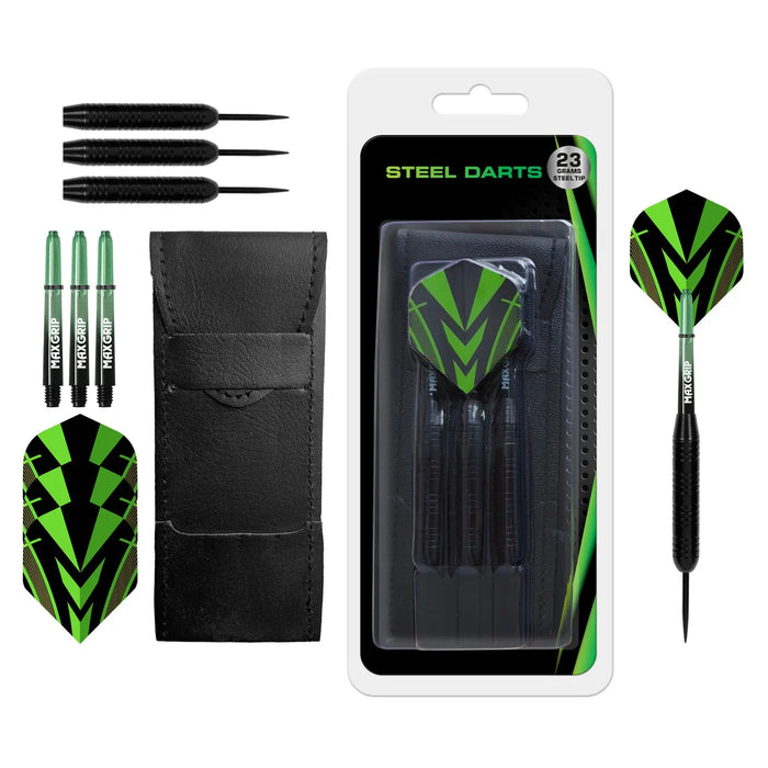 XQ Max Steel Darts Set 23g With Case
